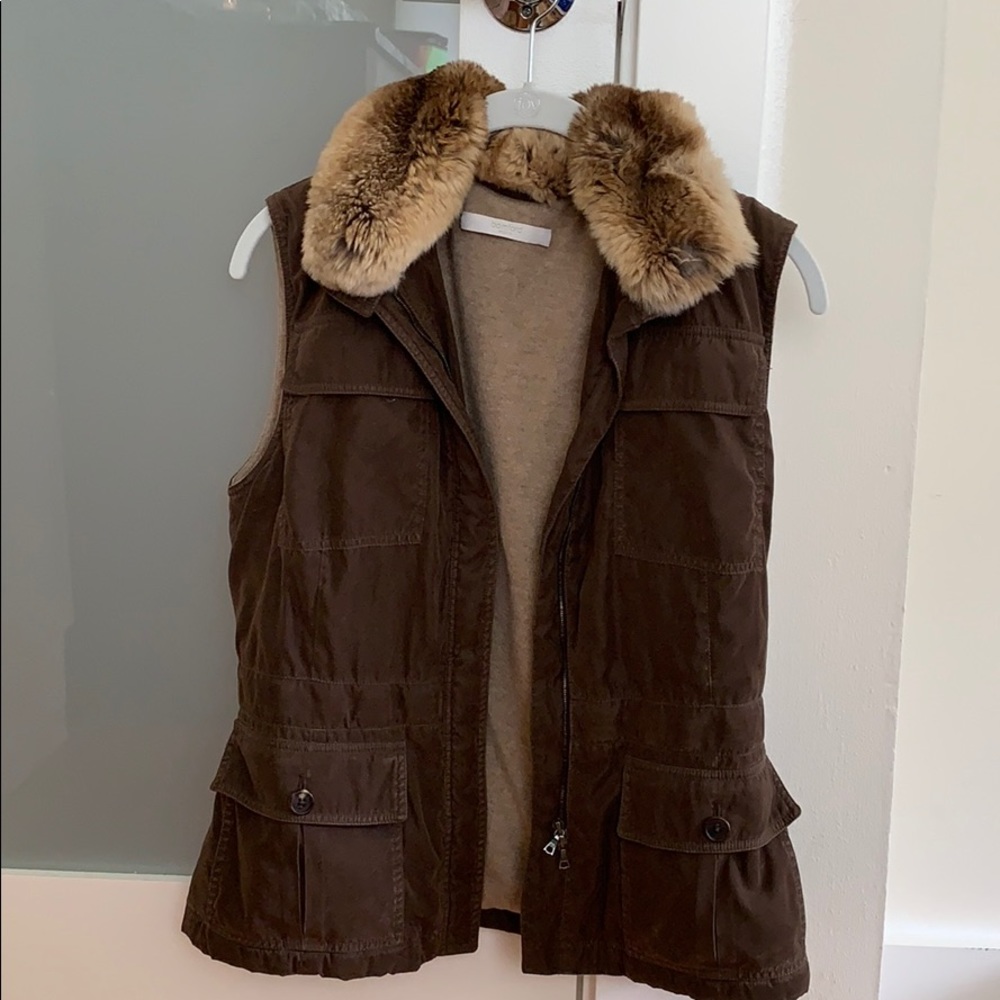 Bamford Mink & Cashmere Hunting Vest